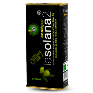 La Solana Picual lata - Aceite oliva virgen extra bio