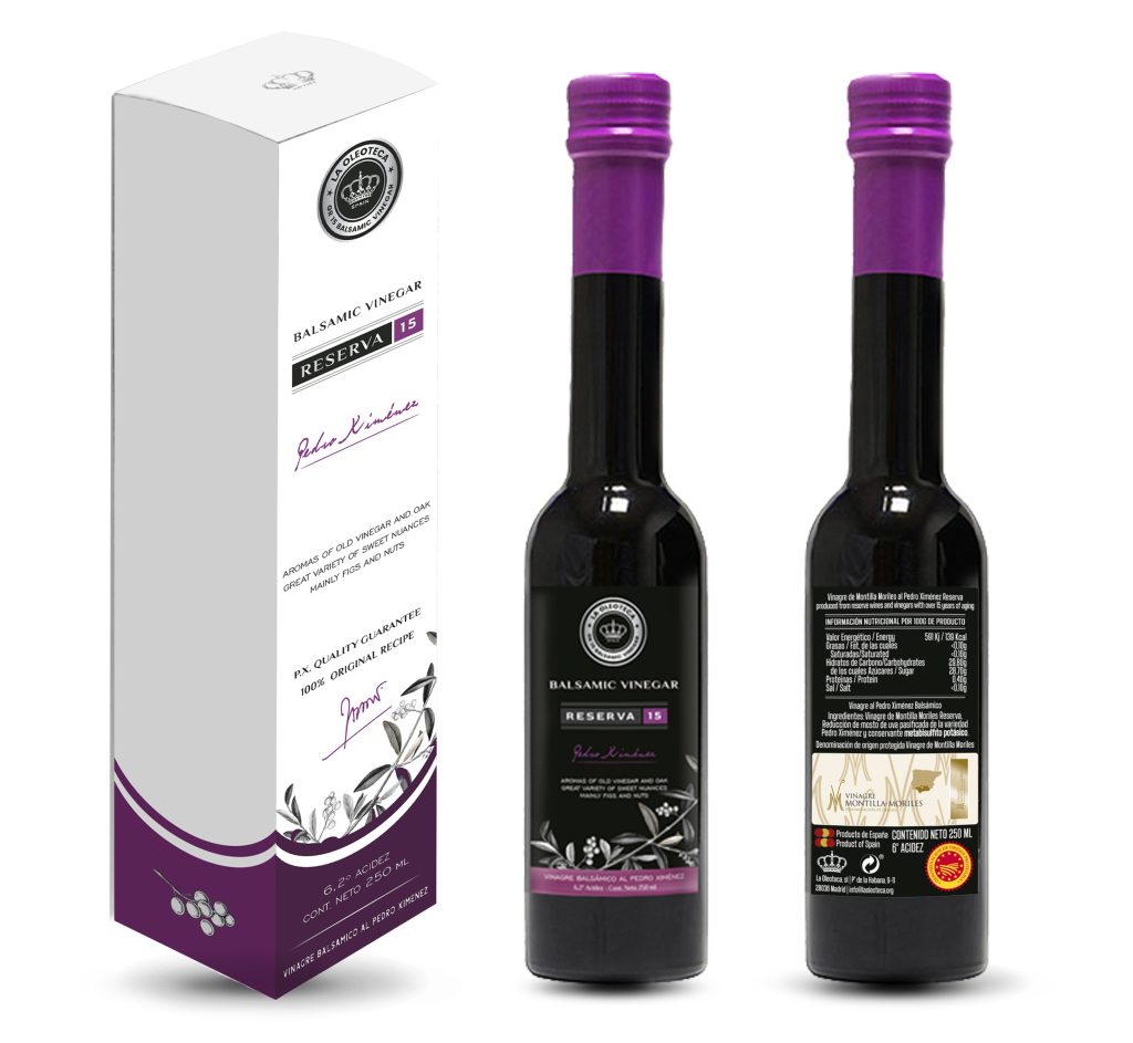 Vinagre Balsámico PX Reserva 15
