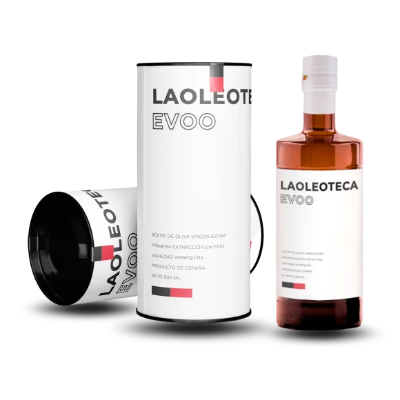 Aceite arbequina La Oleoteca Cristal 500ml